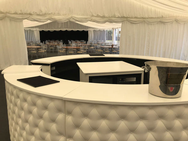 Leather (Chesterfield) Back Bar