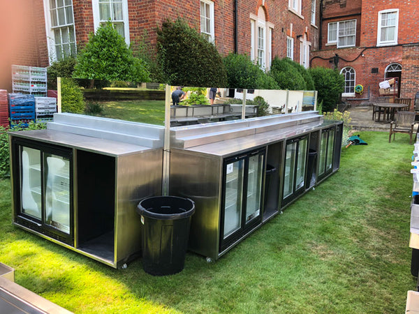 Stainless Steel Back Bar
