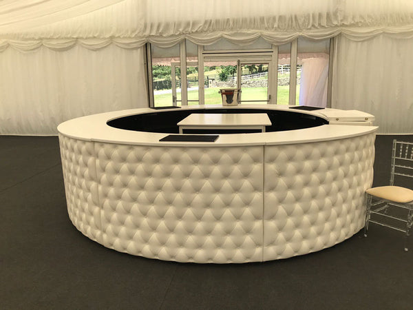 Leather (Chesterfield) Back Bar