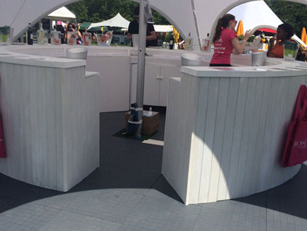 4m Whitewash Bar