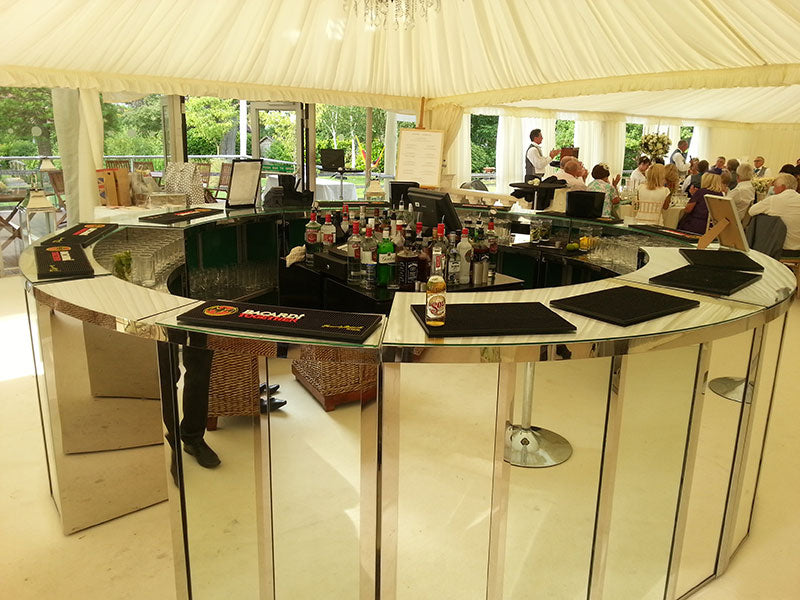 Mirrored Circular Bar