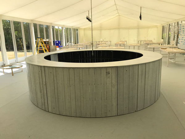 4m Whitewash Bar
