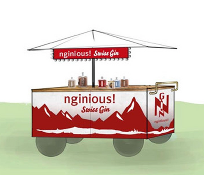 Our mobile bars mean business!
